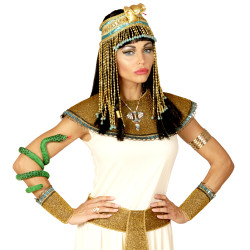 Deluxe pokrývka hlavy Kleopatra